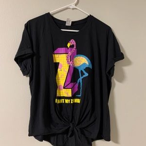 Womens Zumba T-shirt. XL